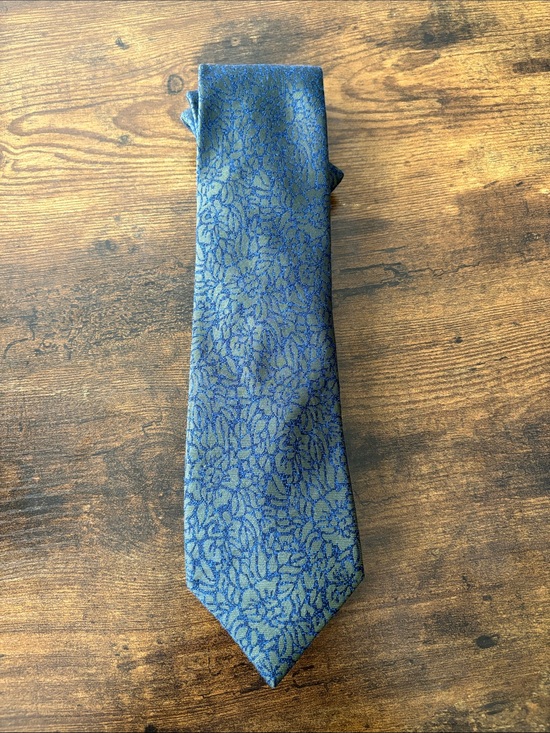 Other - Classic Blue Floral Men's Tie